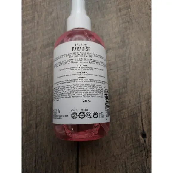 LOT OF 2 Isle Of Paradise Prep It Self-Tan Priming Spray Longer Tan 6.76oz each - Picture 4 of 5